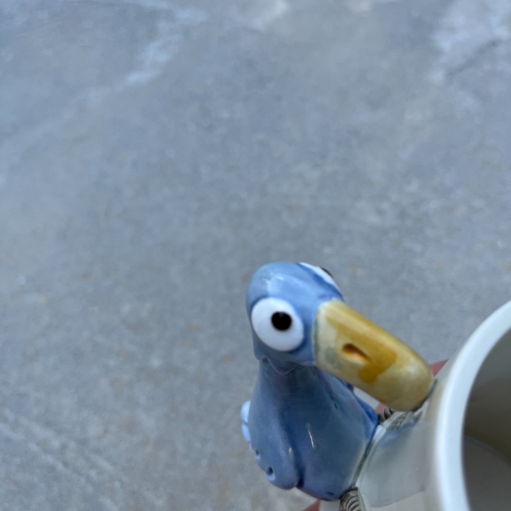 Vintage Fitz and Floyd Bird In Hand Mug - Picture 8 of 11